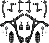 Vista 110 de Detroit Axle - Kit de suspensión frontal de 14 piezas para Mazda 6, 2003 2004 2005 2006 2007 2008, 6 brazos de control superior e inferior