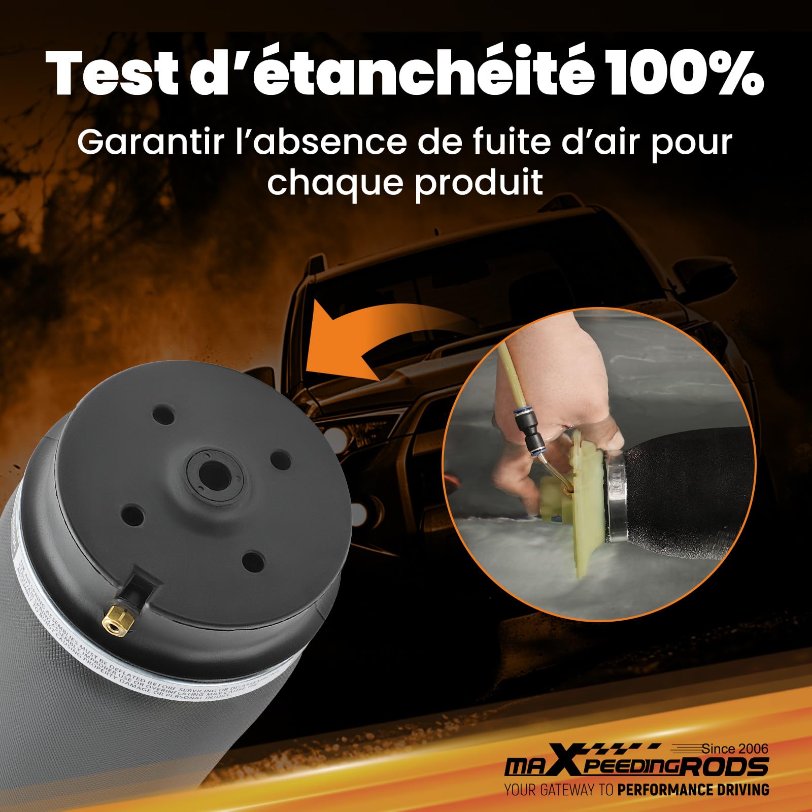 maXpeedingrods 2x Suspension Pneumatique pour Mercedes W164 X164 | OE 1643200725, 1643200325, 4matic ArrièRe Gauche Et Droit