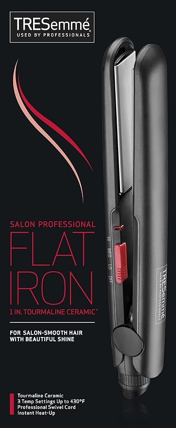 Amazon.com: Tresemme Turmalina cerámica Flat Iron : Belleza y Cuidado  Personal