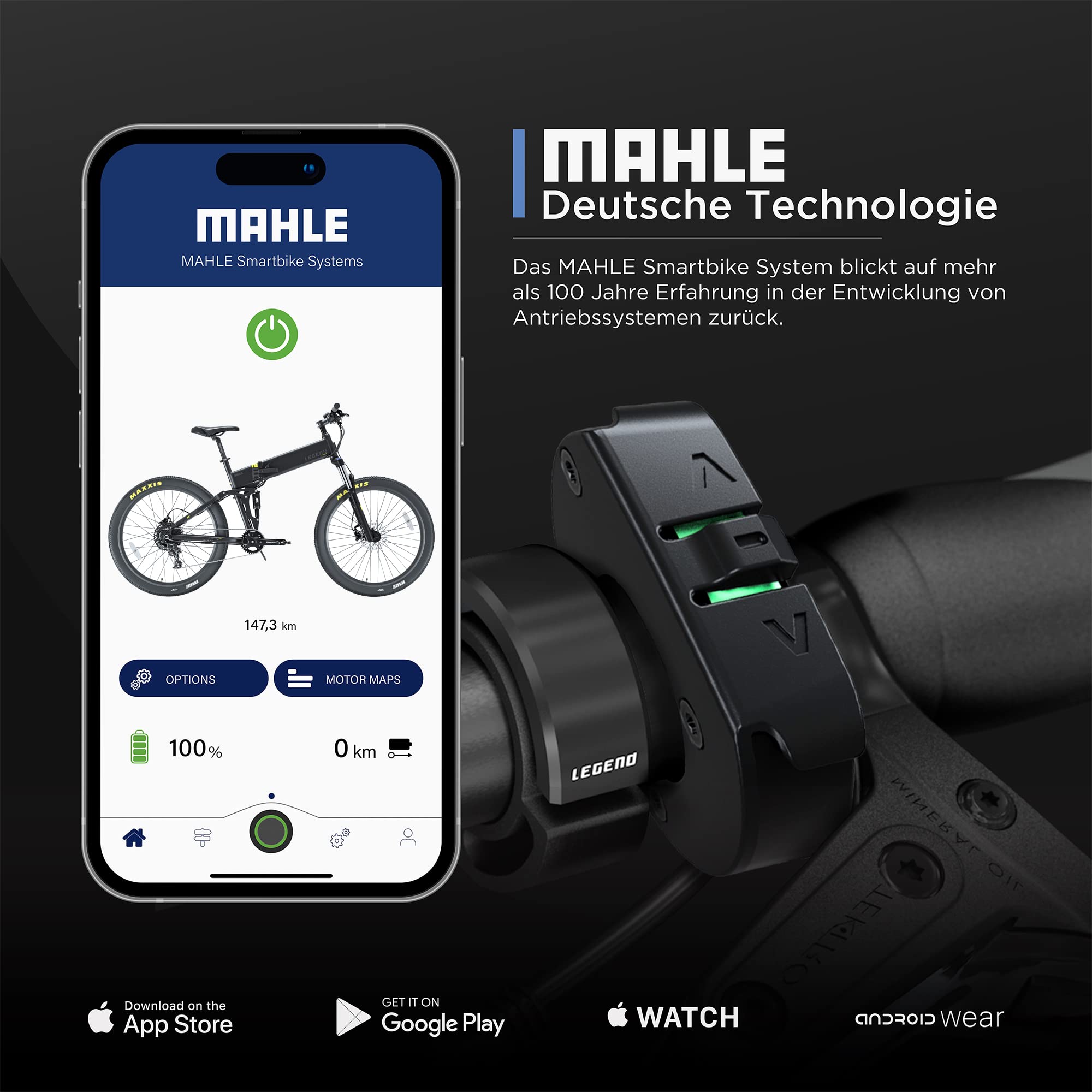 LEGEND EBIKES Etna, E Bike Mountainbike, Elektrofahrrad Herren und Damen, Fahrrad Batterie 25km/h, Elektrofahrräder 250W, E-Bike Klapprad 11 Gänge, Räder 27,5", Smartbike