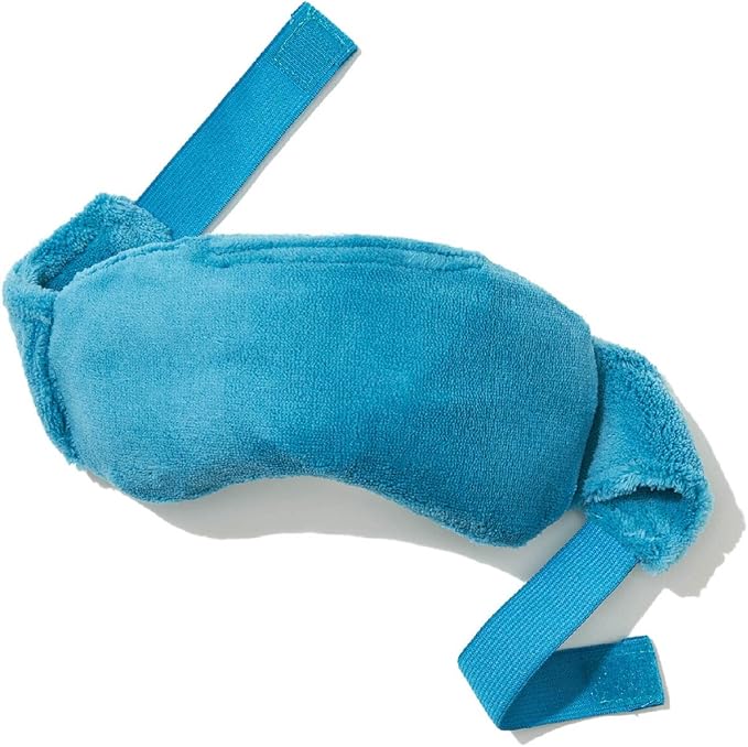 NatraCure Microwavable Weighted Warming Eye Pillow Mask Heated Eye Masks for Dry Eyes, Cooling