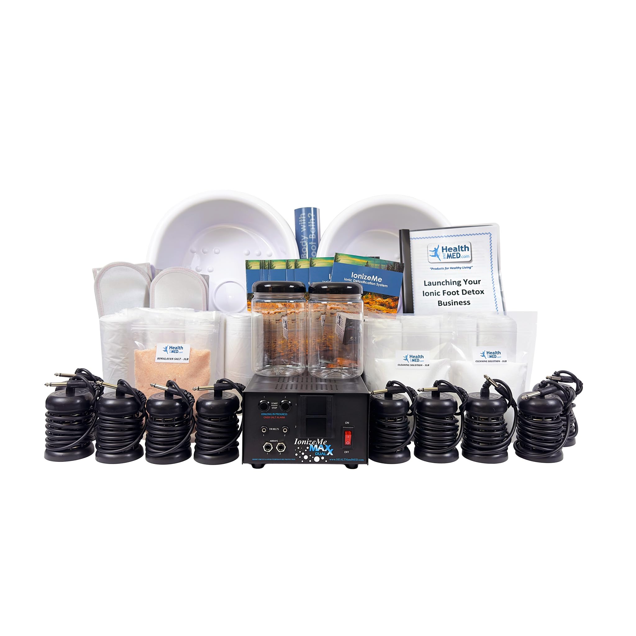 Amazon.com: IonizeMe Maxx Dual Detox Machine - 20V Ionic Foot Bath