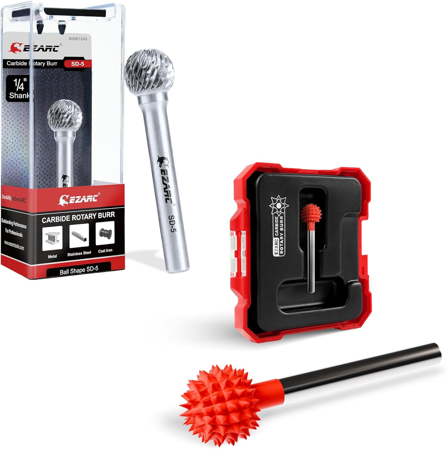 EZARC Tungsten Carbide Rotary Burr Bit