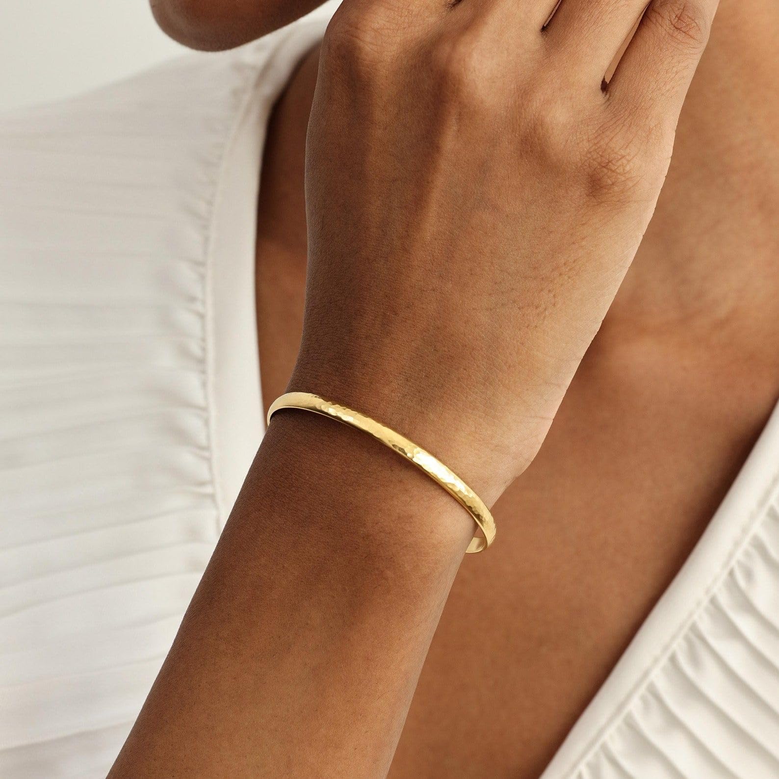 Bracciale rigido con incisione a mano | Bracciale rigido personalizzato con incisione | Matrimonio | Commemorazione - Natale