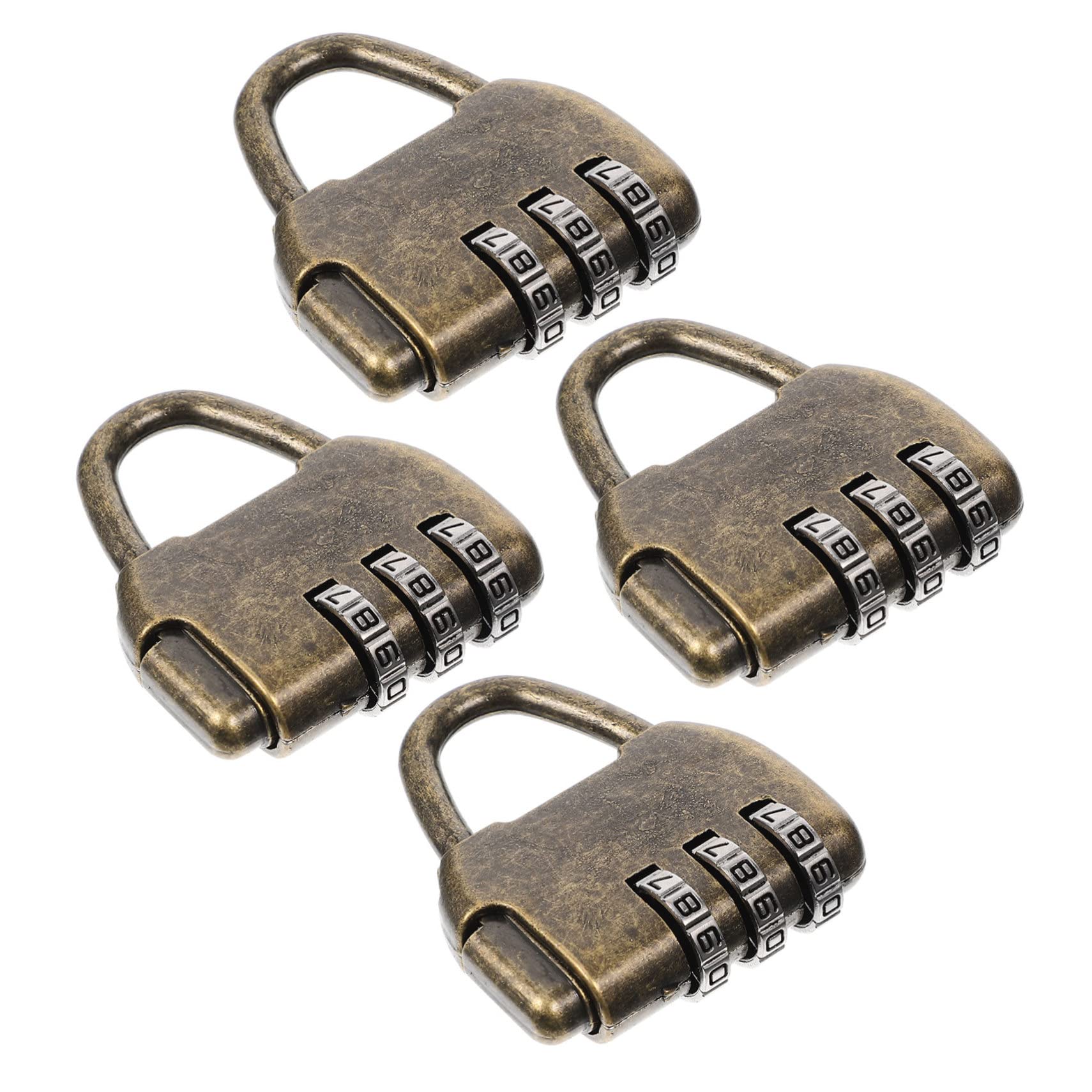 Mikikit 16pièces Cadenas à Style Antique Pour Armoire Boîte à Bijoux Et Valises Serrure Pratique Et Décorative Pour Et Sécurisation Des Objets