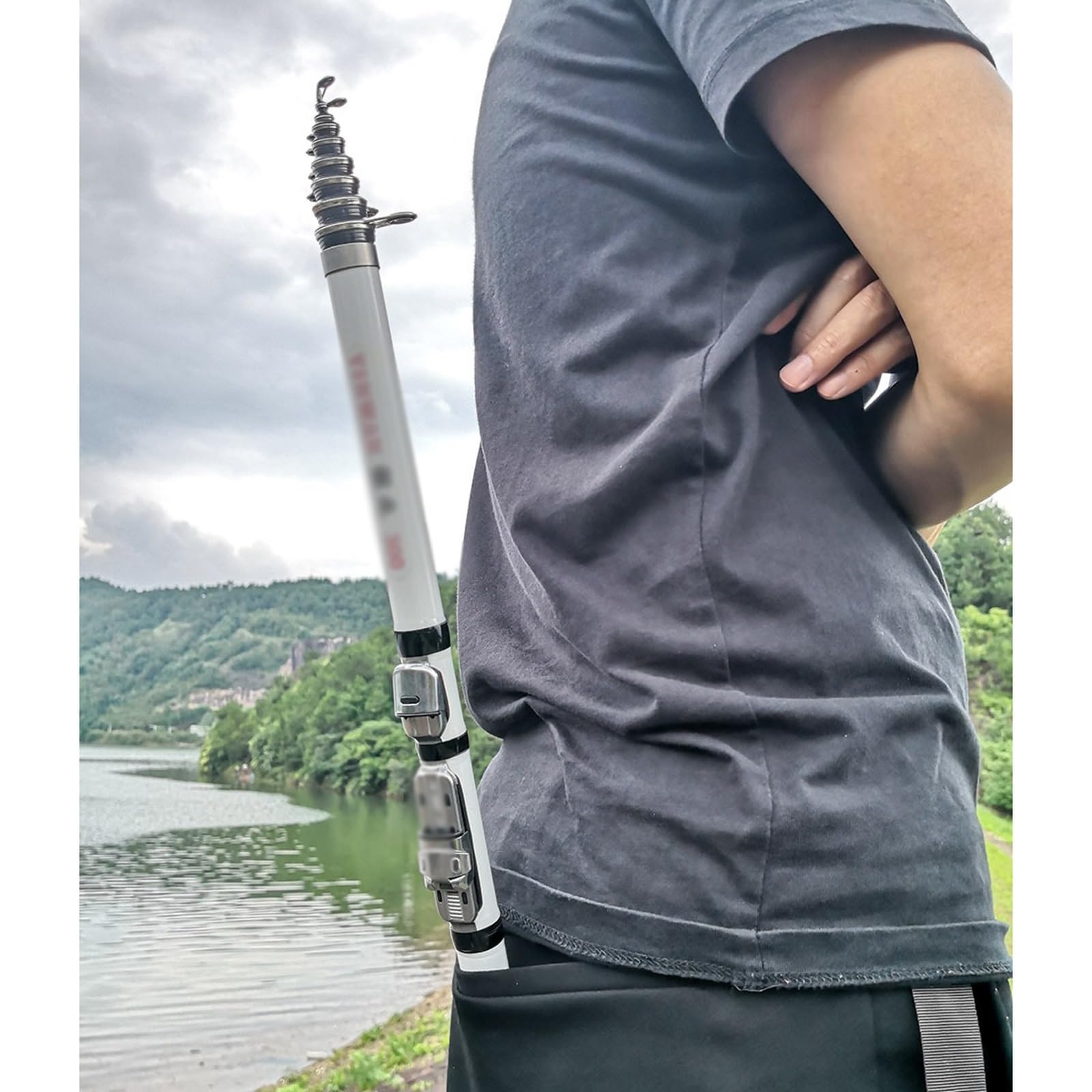 Wędki teleskopowe obrotowe wędki rockowe, przenośny podróżny karp spinningowy mini kij do podróży w słonej i słodkiej wodzie