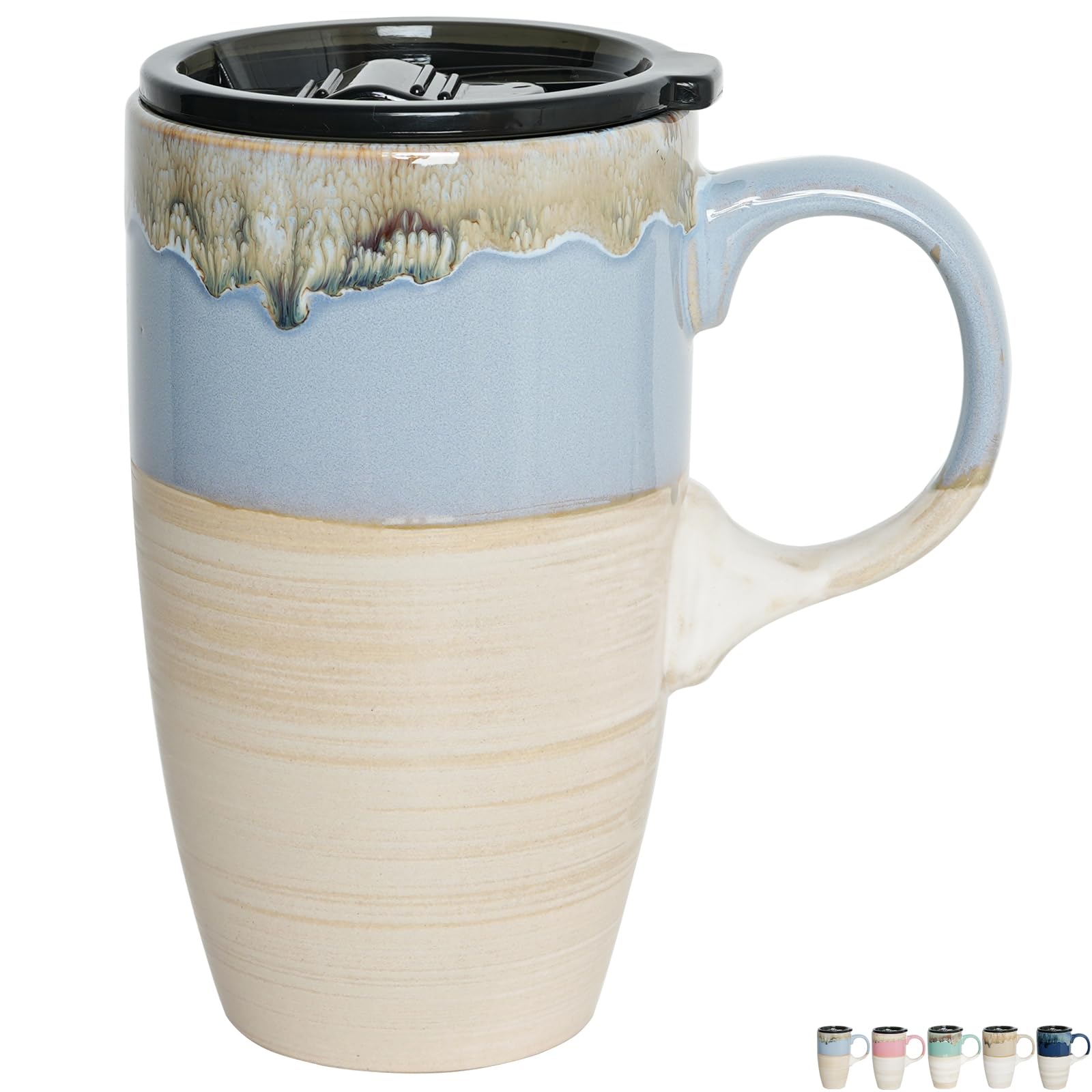 Ceramic Travel Coffee Mug