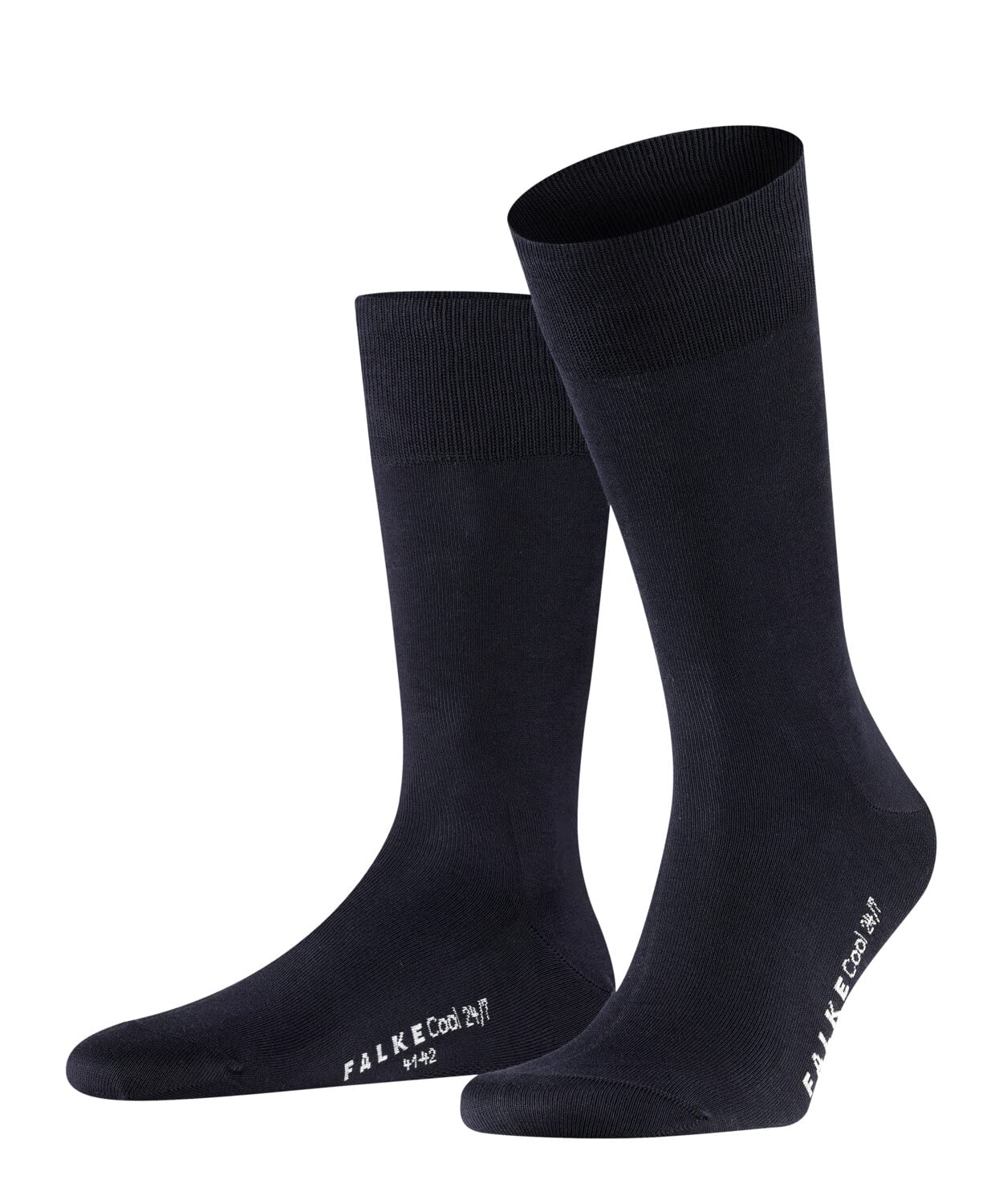 Men's Cool 24/7 Breathable Socks Durable Organic Cotton Fine Plain Elegant Refreshing Effect Climate Regulation Flat Toe Stitching 1 Pair-image-49
