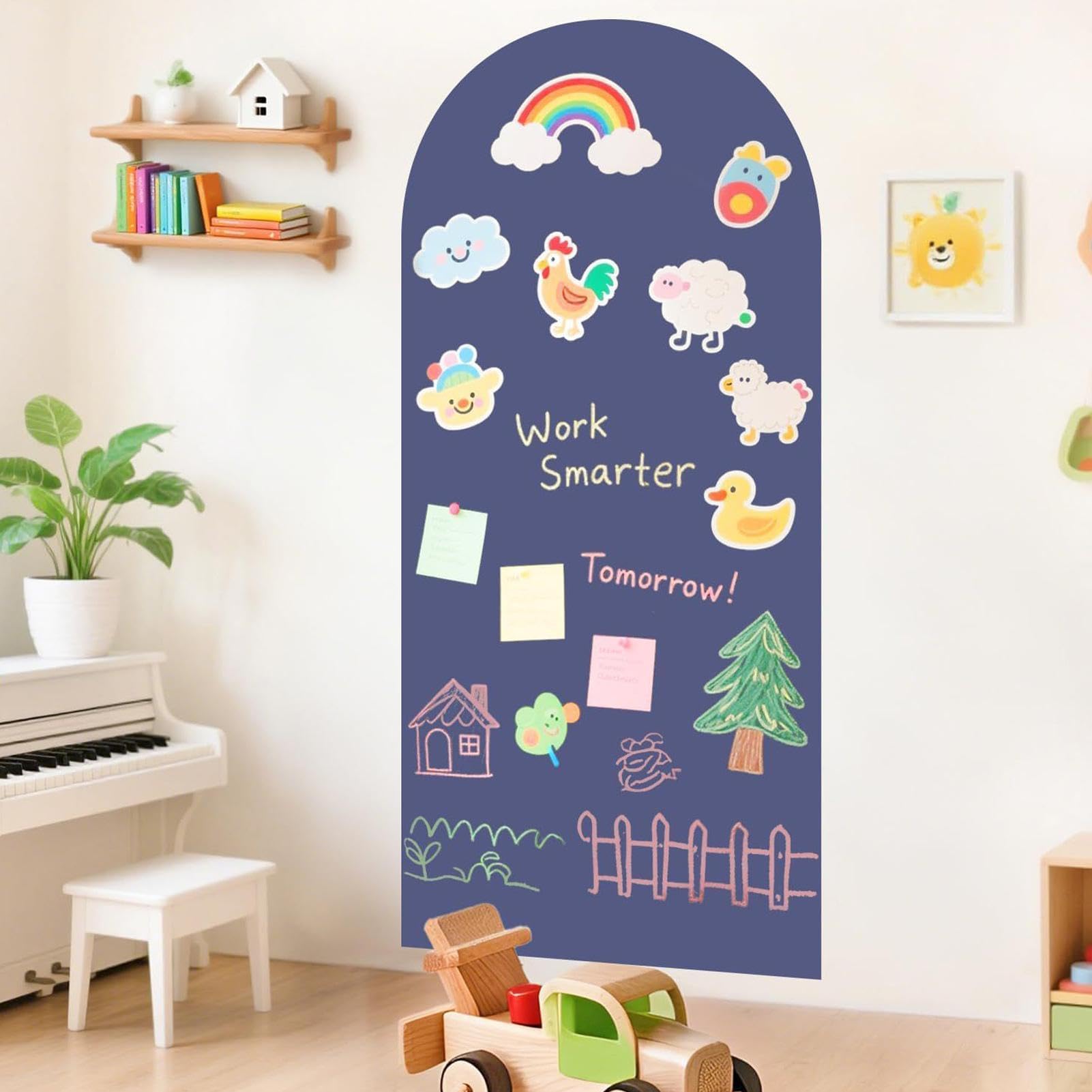 Ardoise Magnétique Déco Murale lisse pour écriture parfaite