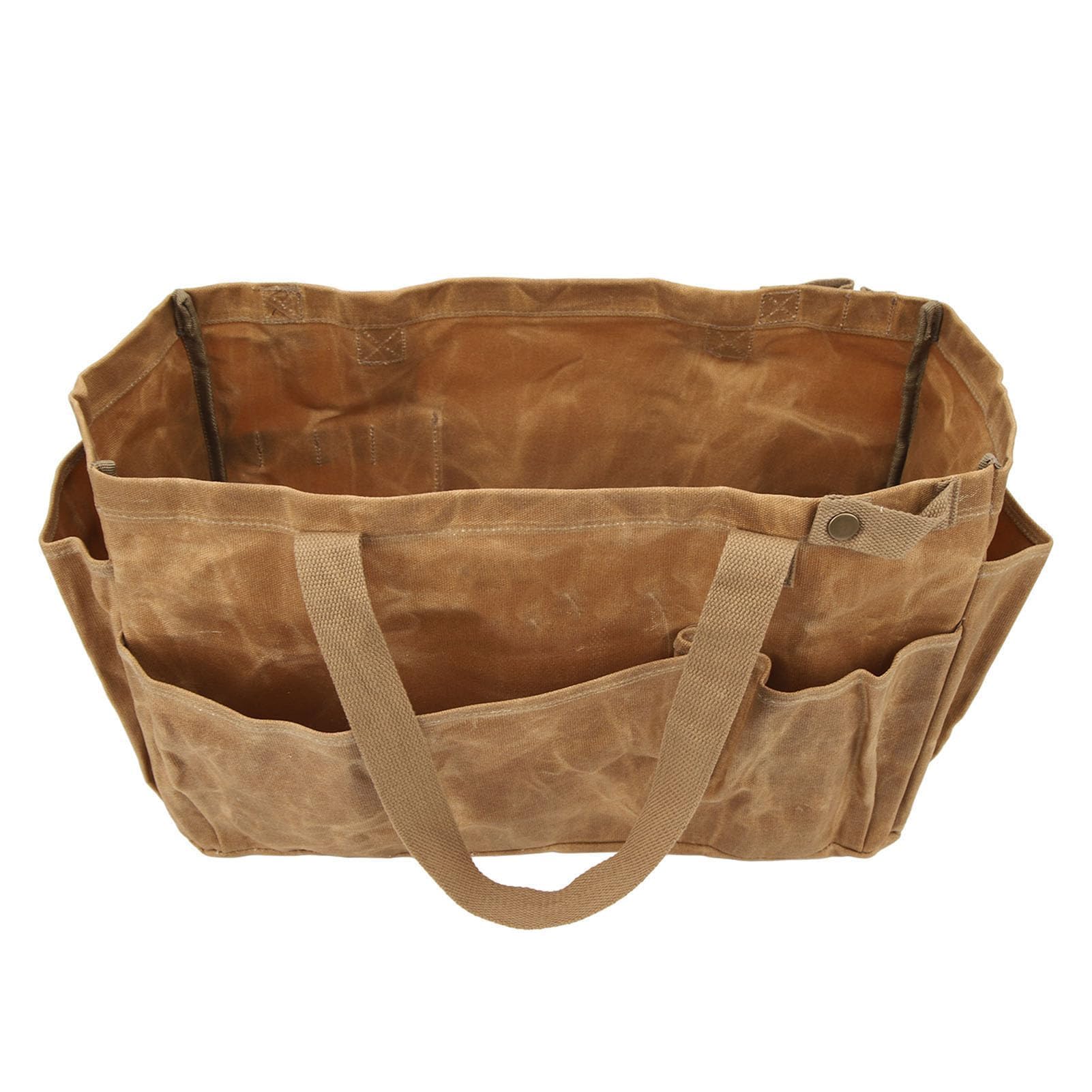 HERCHR Sac de Rangement pour Casserole de Camping, Sac à Pots Toile Sac Fourre-Tout de Jardinage Sac à Outils Jardin Imperméable Grande Capacité Sac de Rangement pour Outils de Jardinage