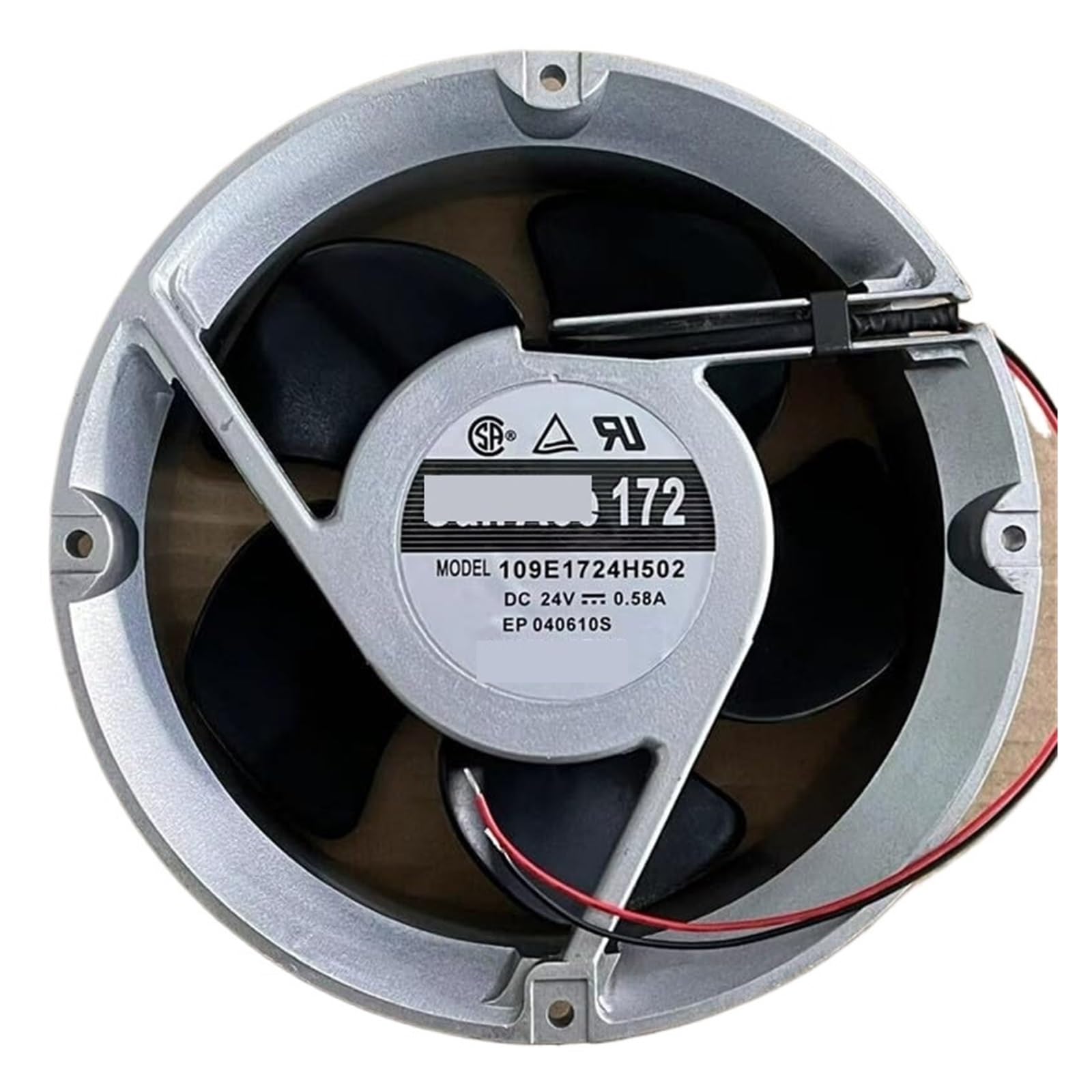 YMUGUEGH 109E1724H502 17250 24V 0.58A Cooling Fan