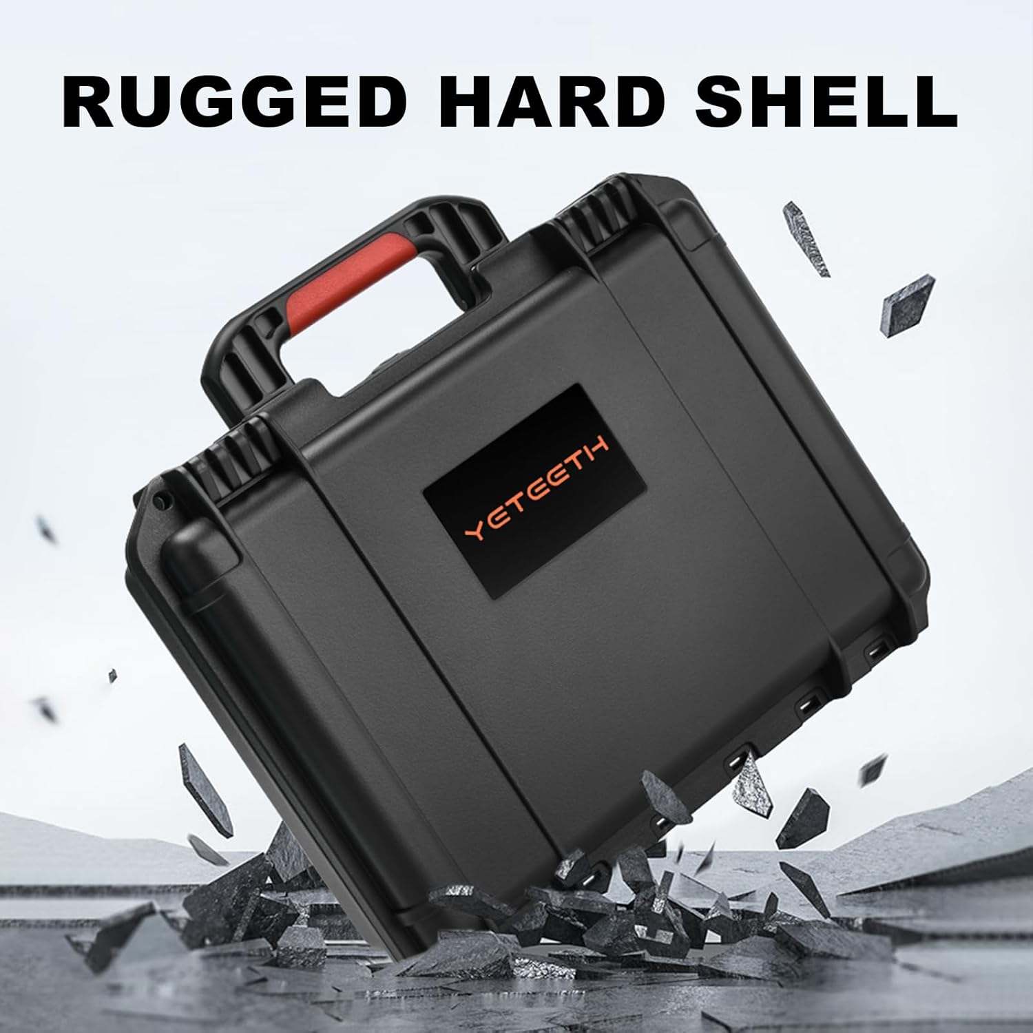 Drone Case for DJI Mini 4K: Waterproof Hard Travel Cases with Custom Foam for DJI Mini 2 /2 SE Fly Combo, Large Carrying Box for Drone, Batteries, Charger, Cable, Propeller & Accessories (Case Only) - Image 4