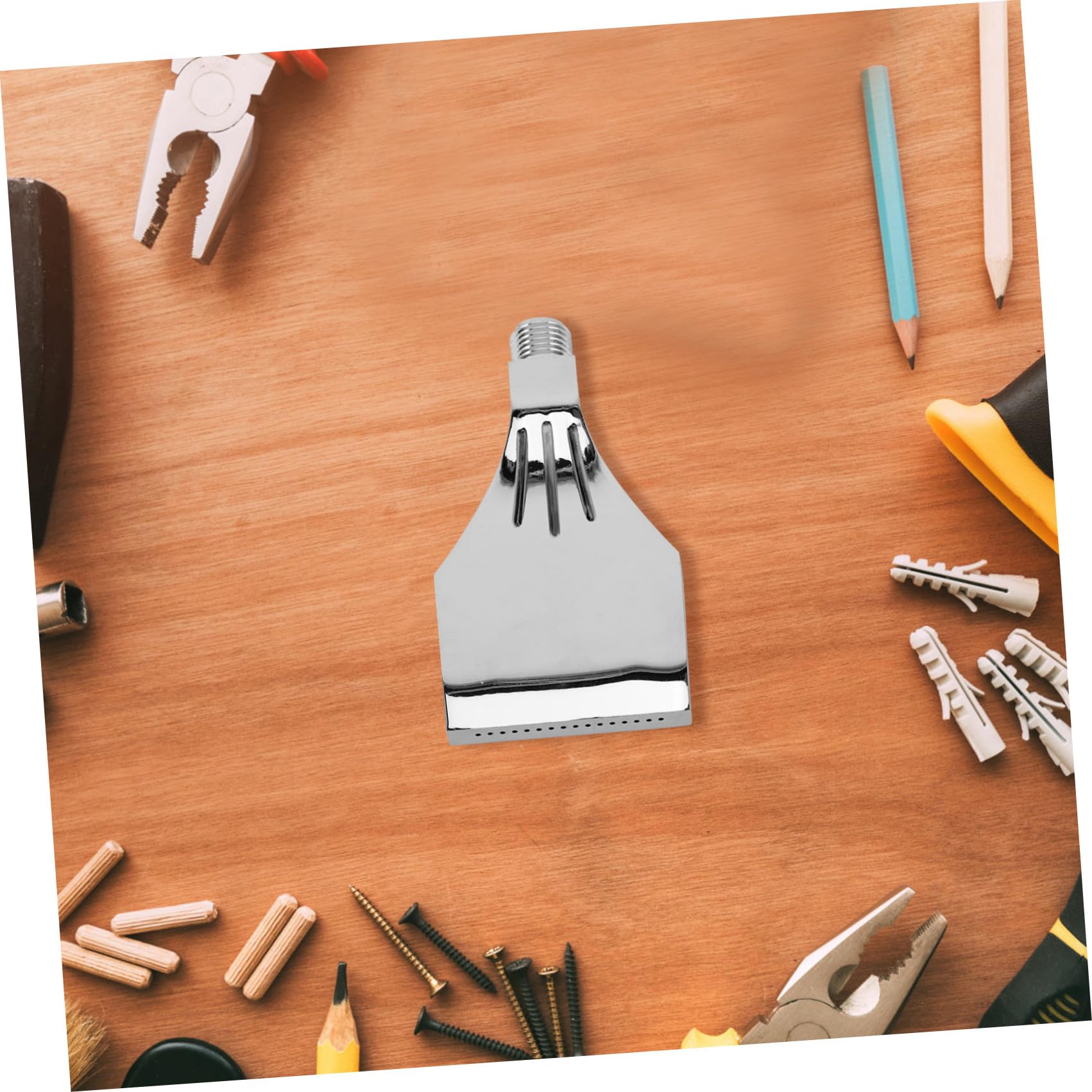 Holibanna 5 Pezzi Ugello Piatto Alluminio per Soffiatore Aria Nozzle per Compressori Riduzione Rumore e Consumo Aria Applicazioni Versatili per Raffreddamento e Pulizia