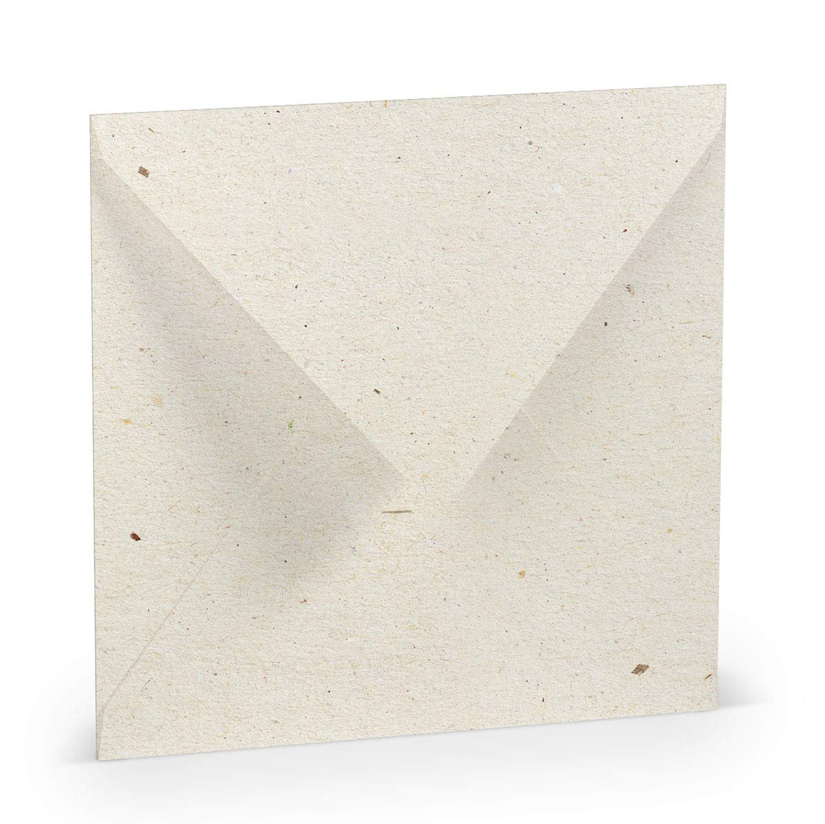 PAPERADO 150 buste quadrate Terra Vanilla – 100 g/m² buste senza finestra 16,4 x 16,4 cm – Buste per matrimonio con chiusura adesiva a linguetta appuntita