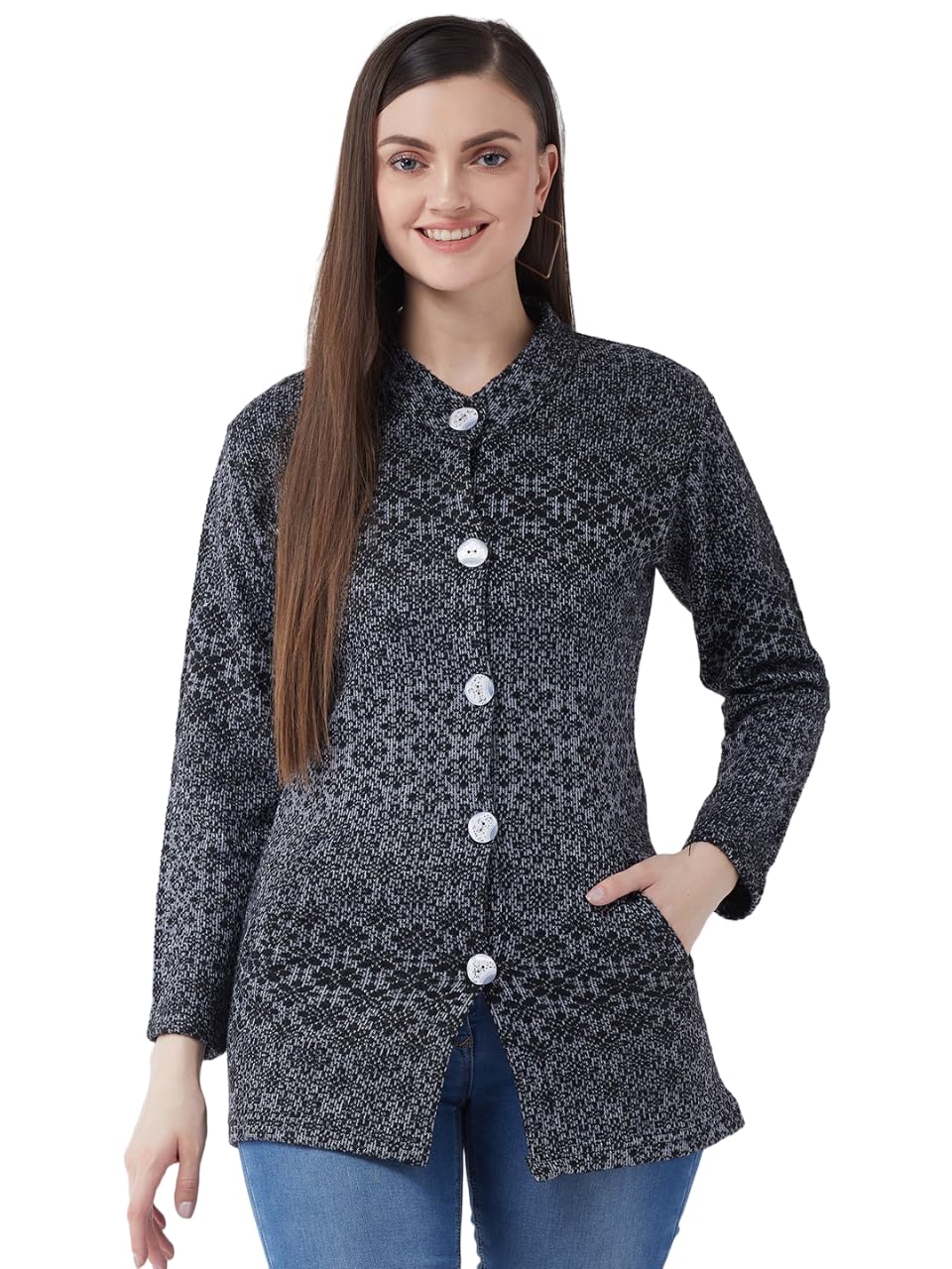 pivl Women's Long Winter Acrylic Blend Sweater - Warmth and Style||Winterwear||-picture-38