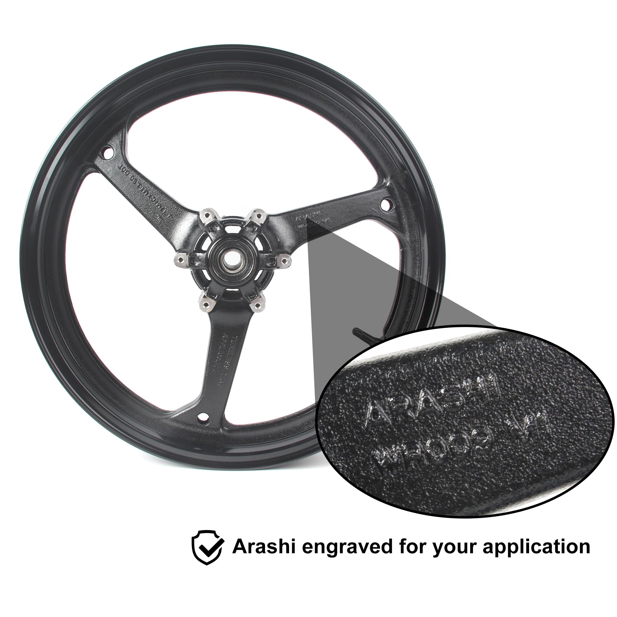 cbr600rr pc40前期　フロントホイール Amazon | 光沢ブラックフロントホイールリムホンダ CBR600RR PC40 2007