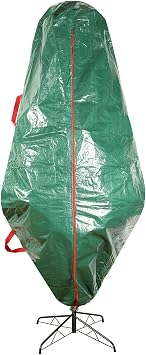 Sattiyrch Upright Christmas Tree Storage Bag Tear Proof Material for Extra Durability Holds up to 6 Foot Assembled Trees