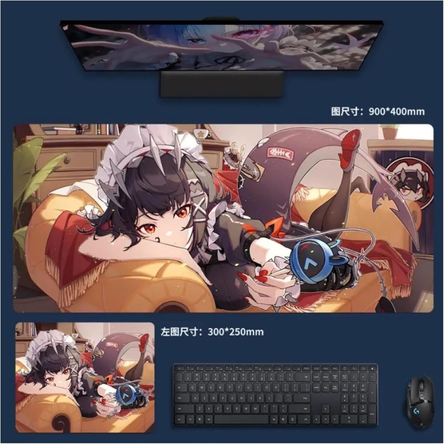 ゼンレスゾーンゼロ マウス】ゼンゼロ マウスパッド 非売品 ポンプ zzz