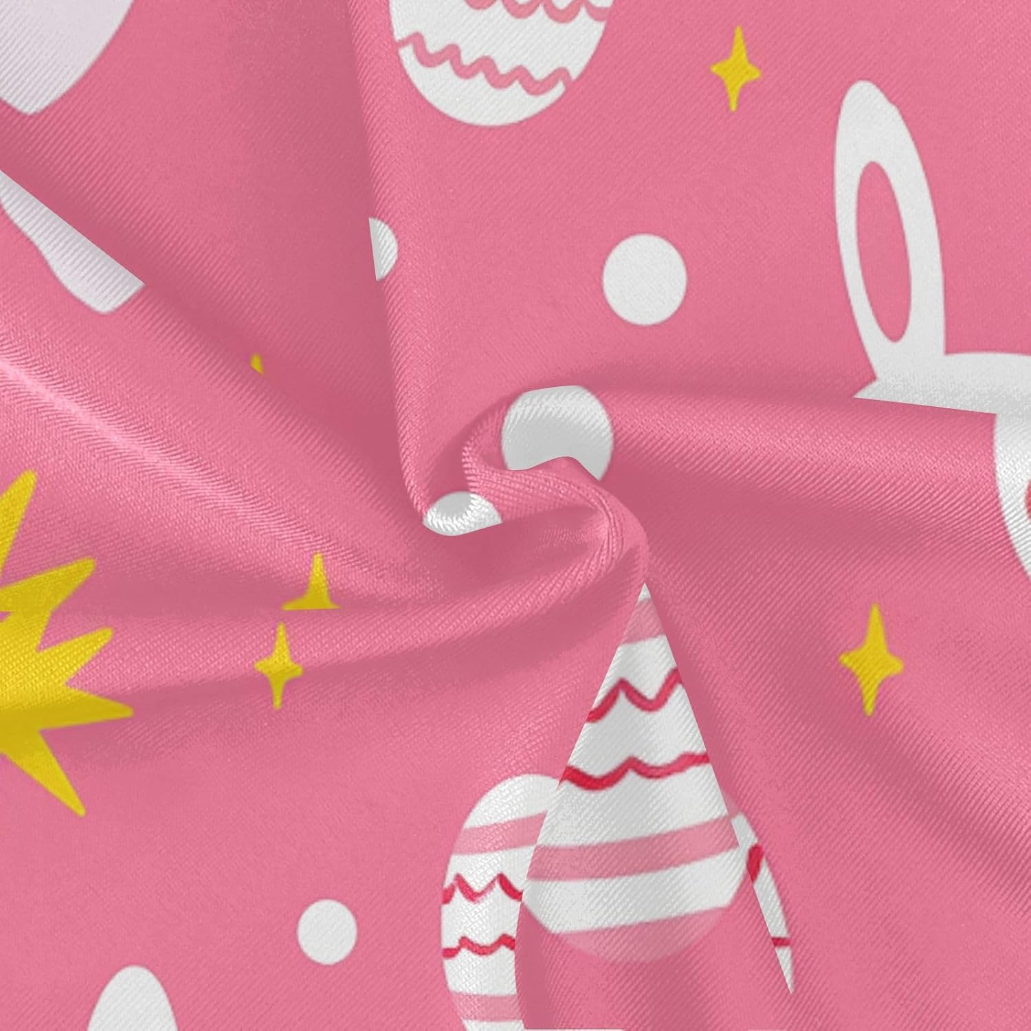 visesunny Girls One Piece Swimsuits Ruffle Swimwear Rabbit Eggs Bathing Suits for Girls 3-6Y
