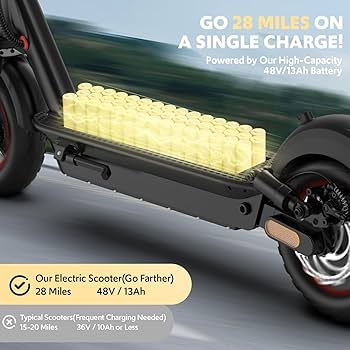 Amazon.com: Electric Scooter for Adult, 48V 13AH Folding E