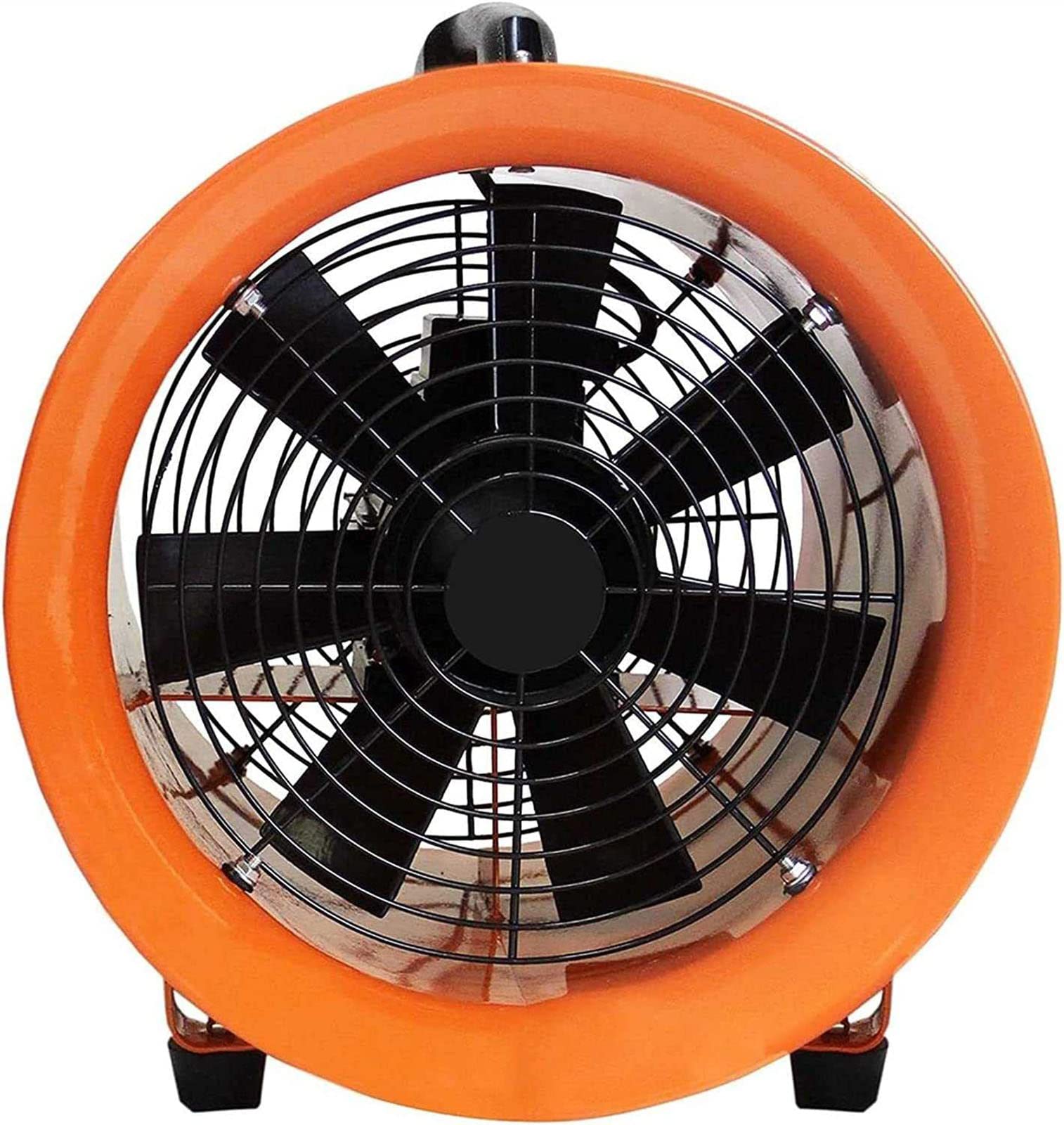 Aspiratore Industriale Portatile, Ventilatore di Scarico Commerciale per Officina, Estrattore di Fumi di Polveri del Ventilatore, Ventilatore a Basso Rumore con Tubo Flessibile da 5 M, per Seminterrat