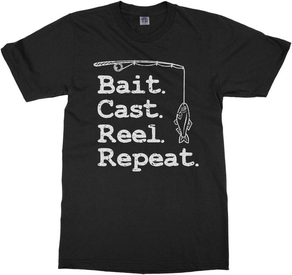 Threadrock Kids Bait Cast Reel Repeat Youth T-Shirt