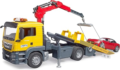 Miniatura 10 de Bruder 03750 Man TGS Remolque Roadster y módulo de luz y sonido