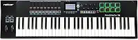 Teclado Controlador Nektar Panorama T6 - 61 Teclas, Pads Sensíveis à Velocidade e Pressão, USB, Preto