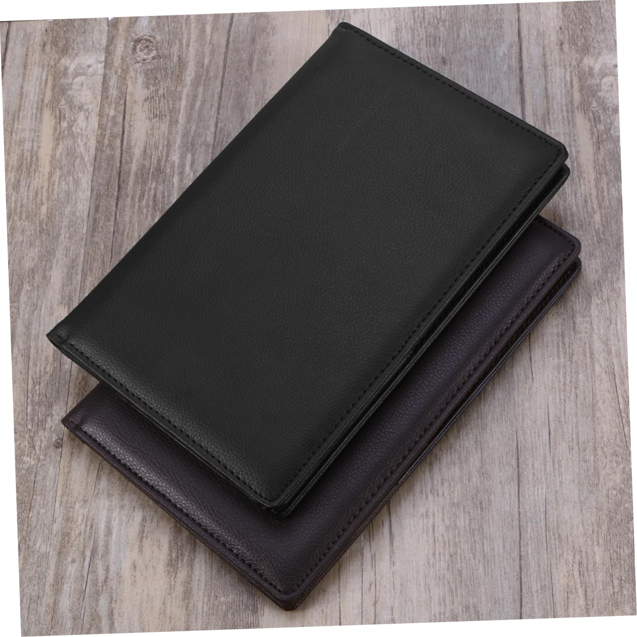 KICHOUSE Classic Restaurant Check Holder with Pen Clip Guest Check Presenter for Hotel Bar Stylish Menu Holder