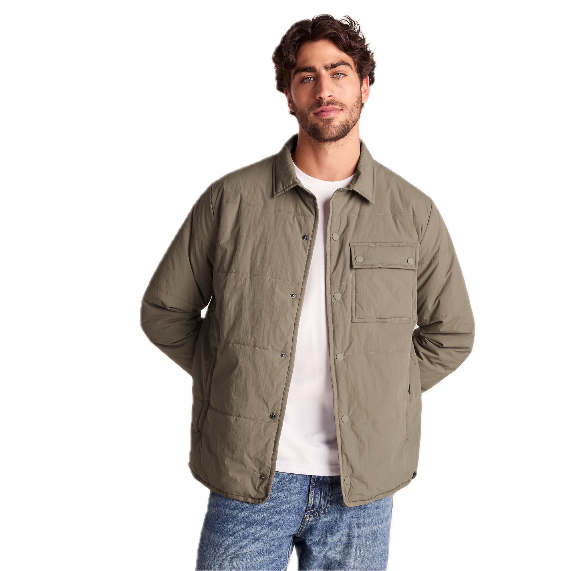 TOG24 Men's Shacket - Padded - Khaki - 2XL