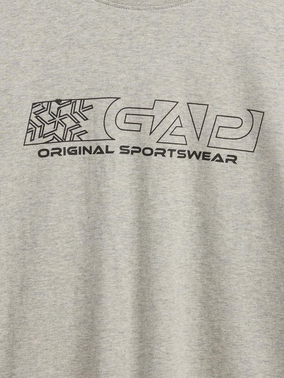 GAP Boys' Long Sleeve 2-in-1 Graphic Waffle Tee