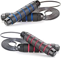 DREAM&GLAMOUR Adjustable Speed Jump Rope for Kids, Men, Women - Tangle-Free, Anti-Slip Handles for Fitness Workouts