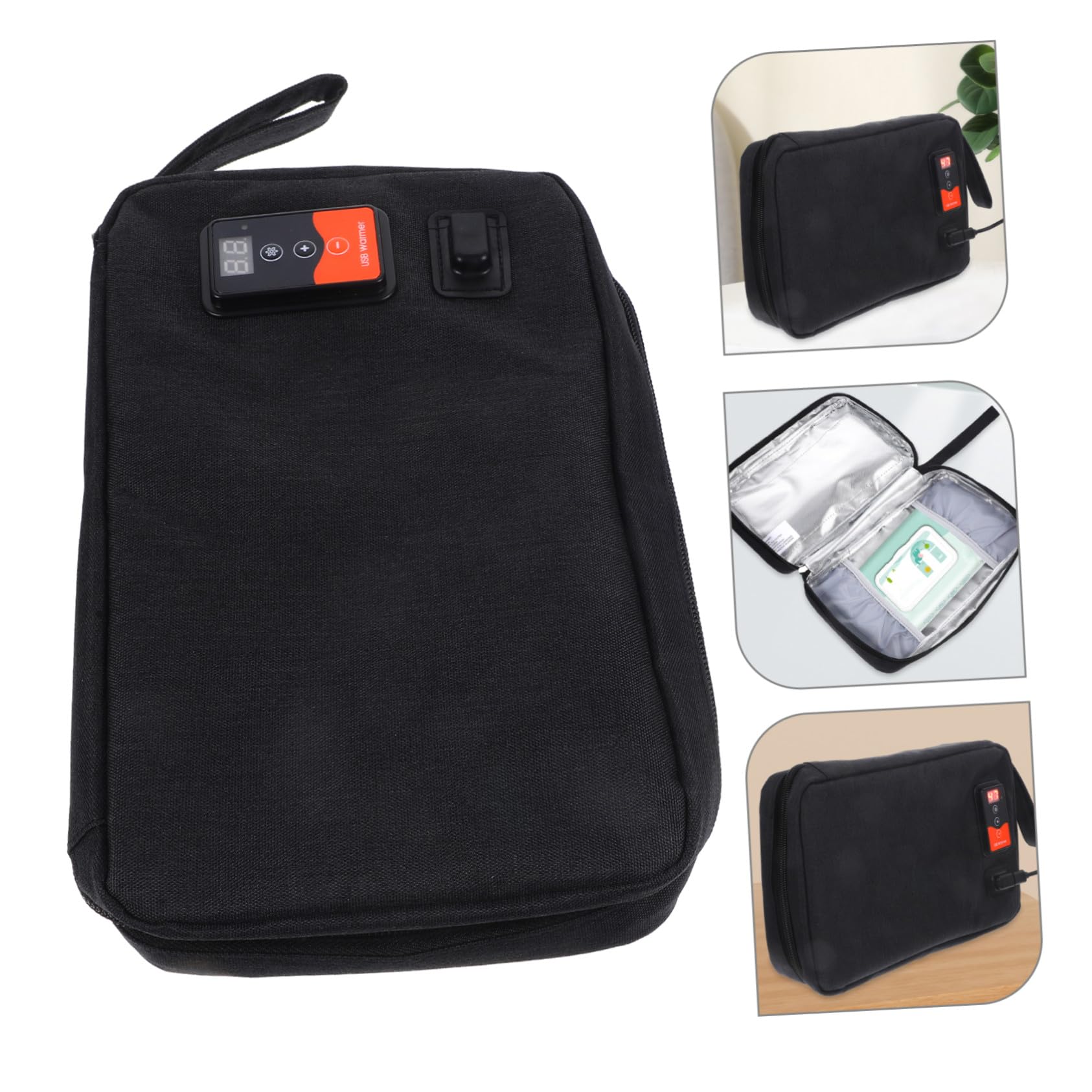 Calentador de Toallitas Húmedas Portátil USB Negro para Ñiño