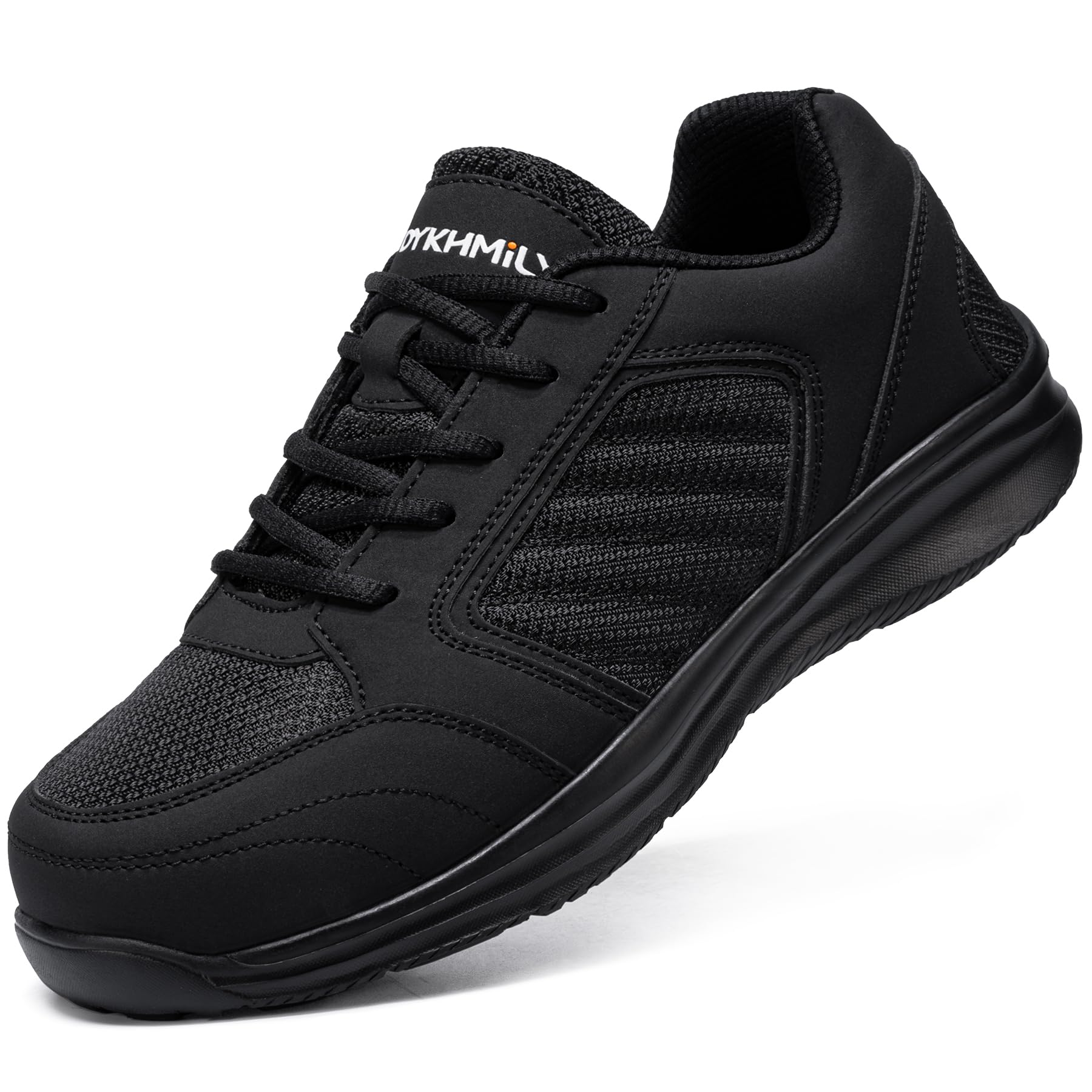DYKHMILY Sicherheitsschuhe Herren Arbeitsschuhe Leicht Anti Smashing Atmungsaktiv Durchstichfest Bequem Mode Schutzschuhe Stahlkappe Sneaker