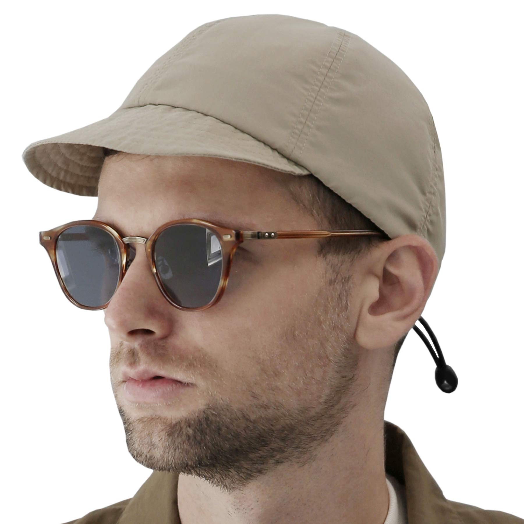 UNDERCONTROL Colorful Cycling Supplex Cap UPF 40 Low Profile Short Brim Foldable Quick Dry Outdoor Sports Adjustable hat