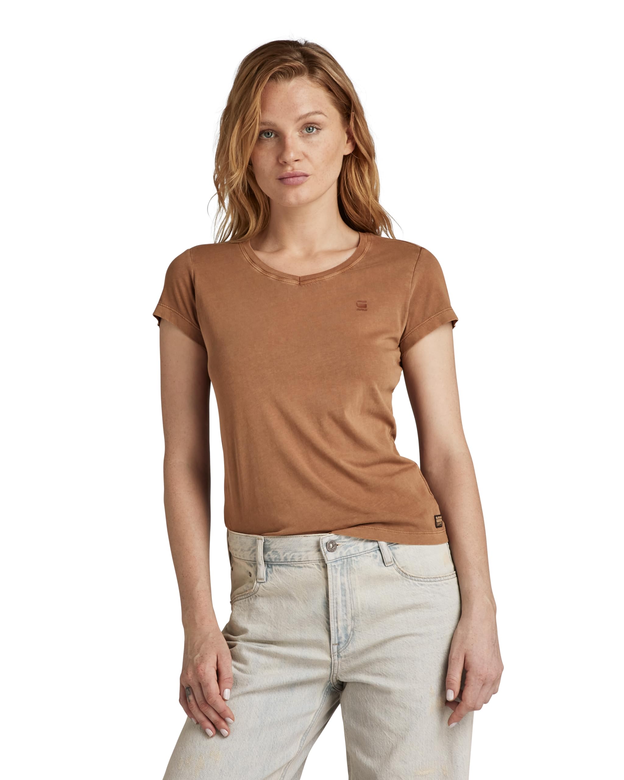 G-STARWomen's Overdyed eyben Slim v t 2.0 wmn Tops