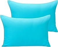 Vista 30 de NTBAY Juego de 2 fundas de almohada con cremallera para niños pequeños, fundas de almohada de microfibra cepillada 100% de 13x18 pulgadas, súper