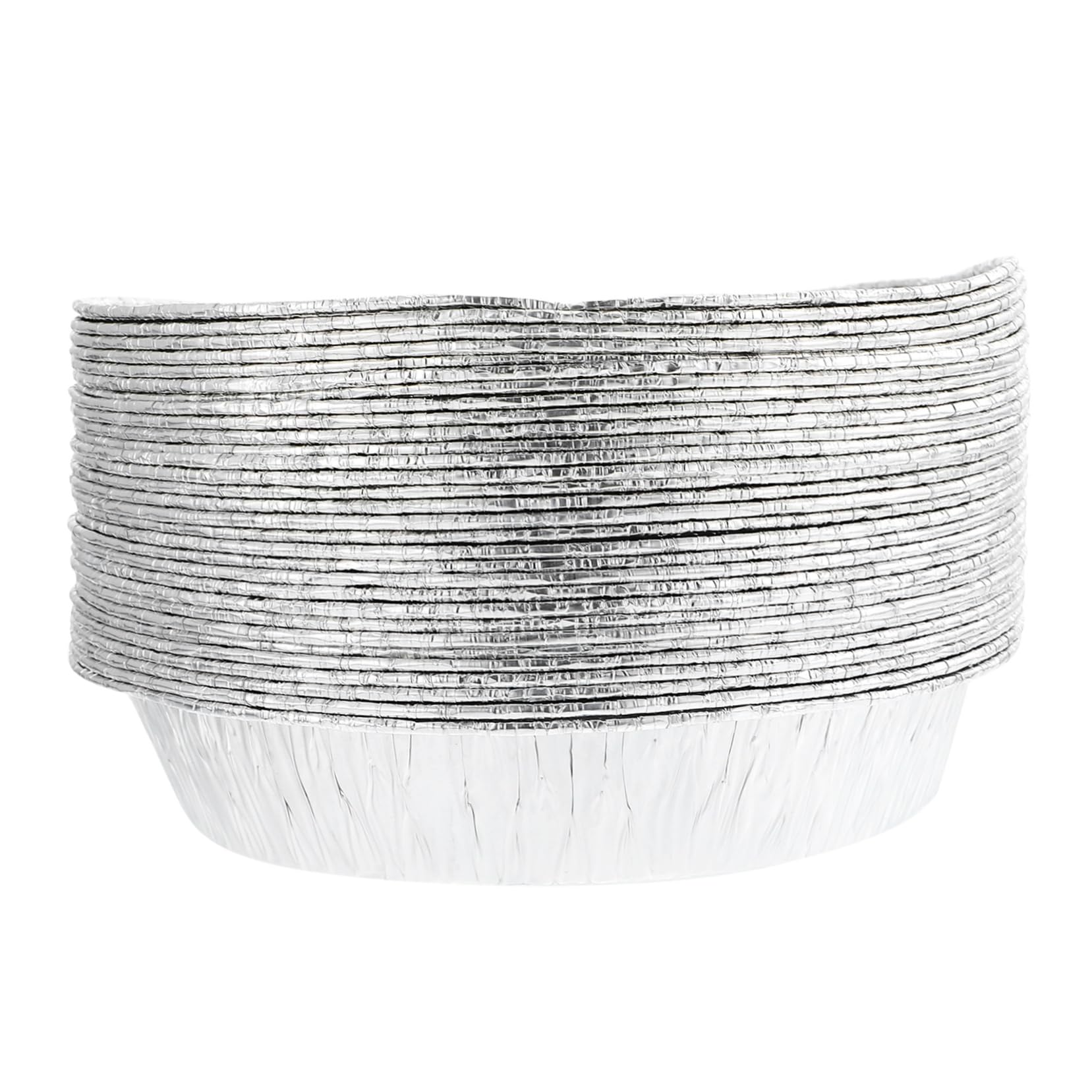 Cabilock 50Pcs Aluminum Foil Bowls Bbq Food Containers for Air Fryer for Takeout Indirect Cooking and Convenient Meal Prep