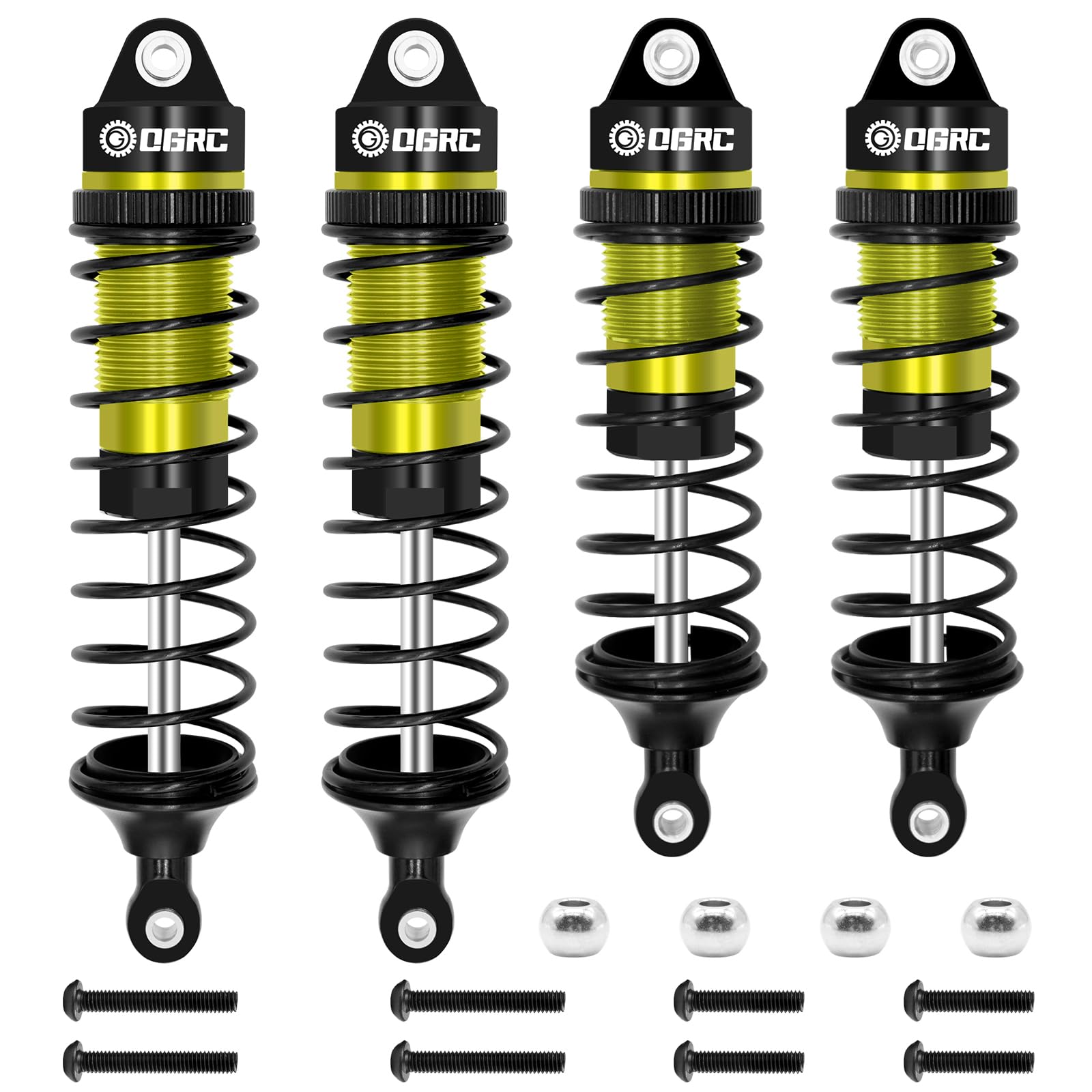 OGRC Oil Shock Absorber RC Shock Damper Set for 1/10 Traxxas Slash 2WD/4X4
