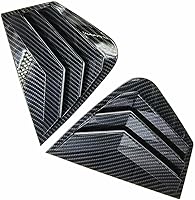 Vista 4 de Ventana lateral trasera Cuarto Louver cubierta fibra de carbono para Kia Optima K5 2011 2012 2013 2014 2015