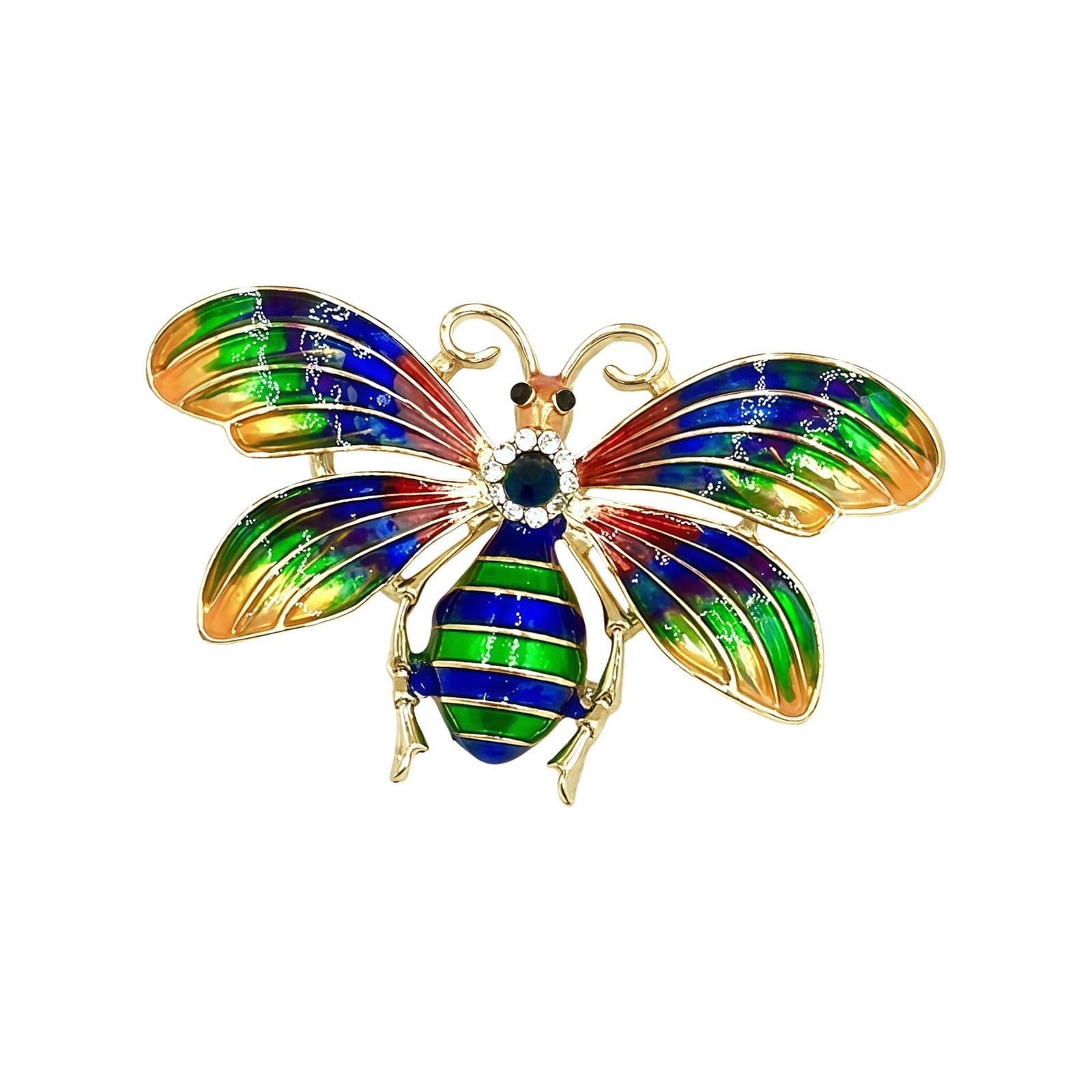Retro Charm Butterfly Jewelry Brooch Pin Multipurpose Accessory for Formal Attire Everyday Wear Special Moment Lightweight Vintage Butterfly Lapel Pin