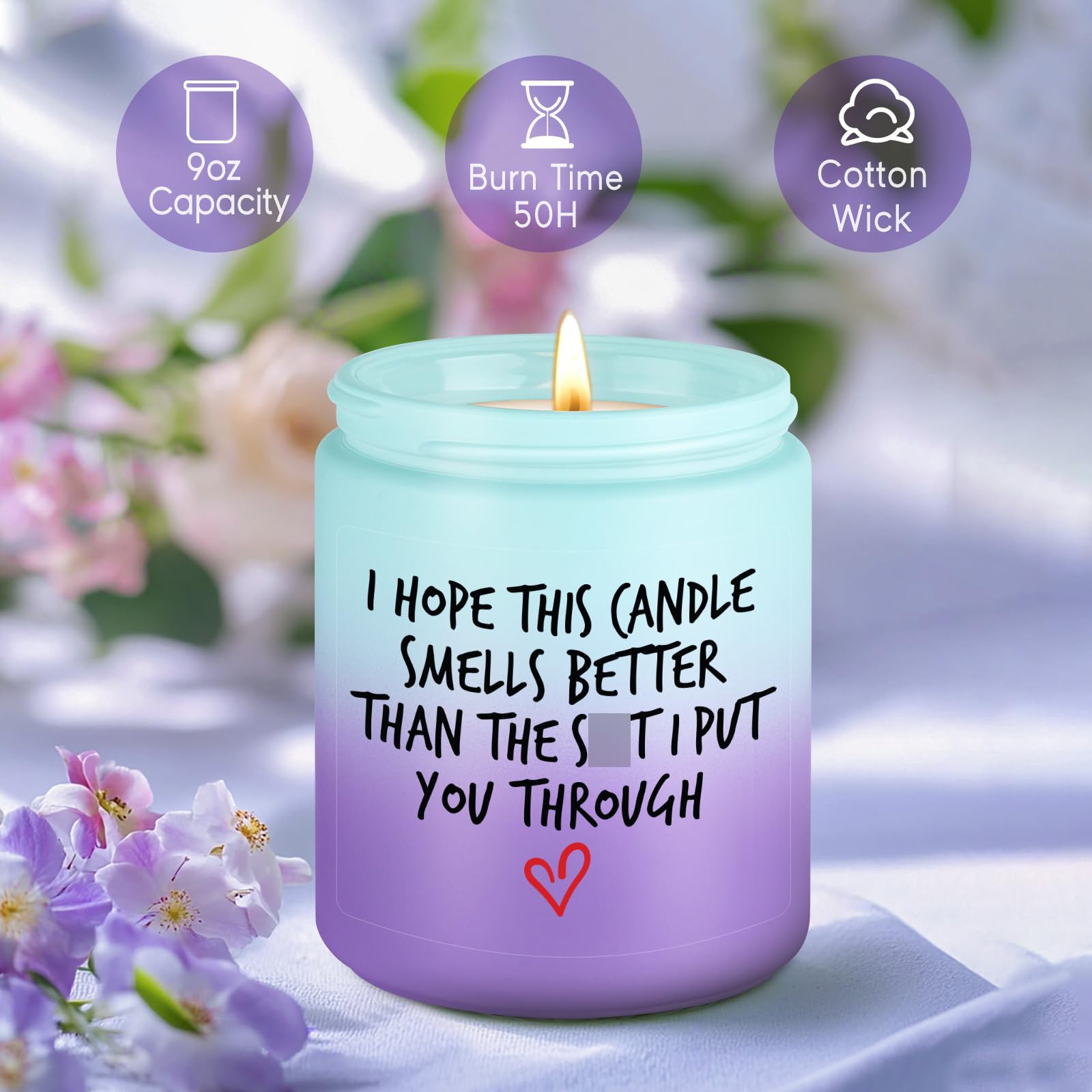Fairy's Gift Świece zapachowe - Funny I Hope You Smell Better Gifts