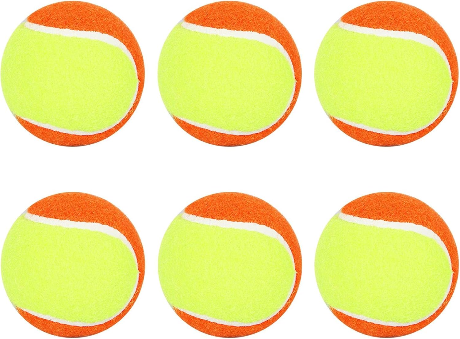 SHOUD Tennis Balls,6/12/18pcs Highly Elasticity Training