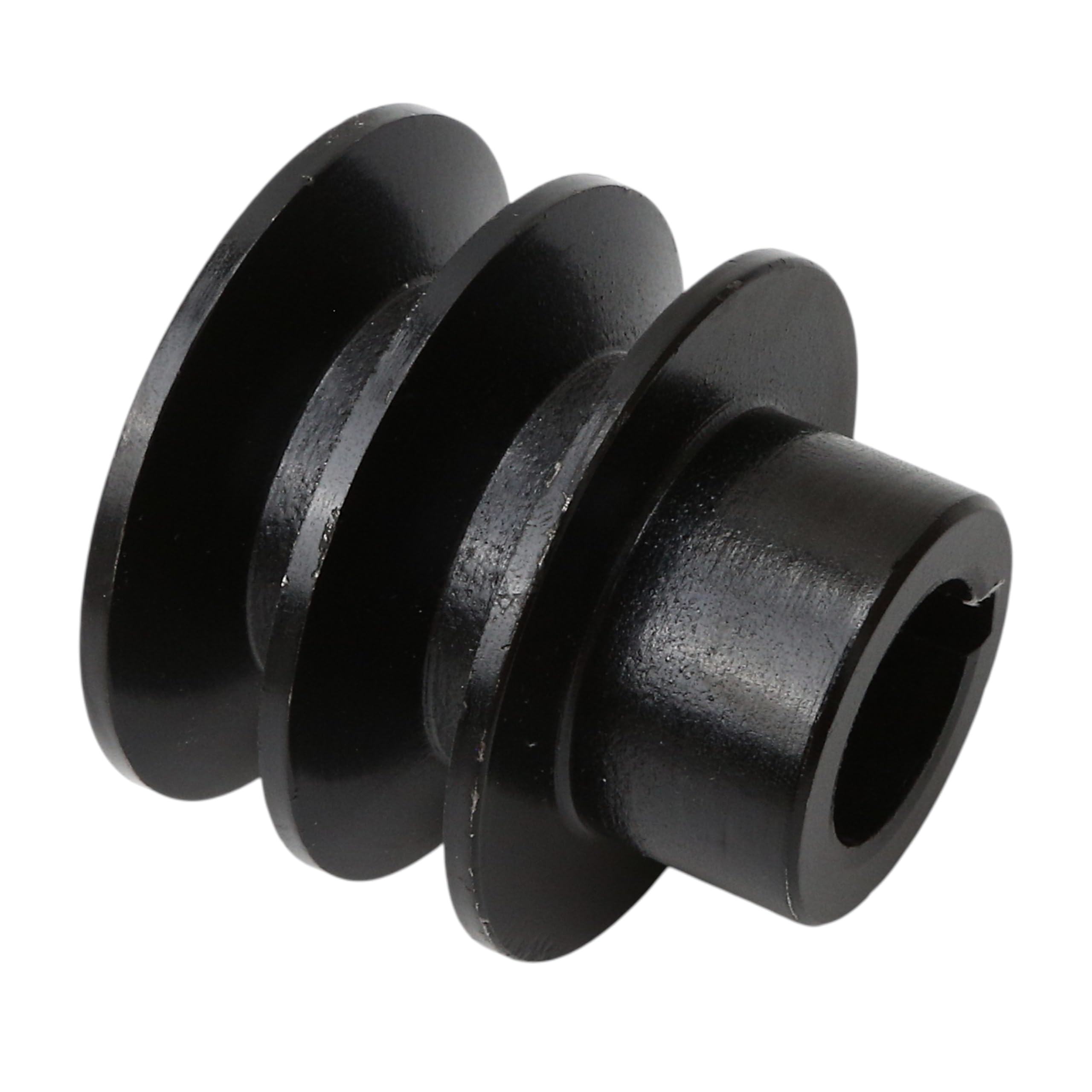 Double V-Belt Pulley for 20mm Shaft 168F/170F Engine, Dual Groove Pulley Fit for GX110 GX120 GX160 GX200 7HP Gasoline Automotive Replacement ATV Go Kart (54mm OD, 35mm Hub Diameter, 52mm Height) — Amazon image 4