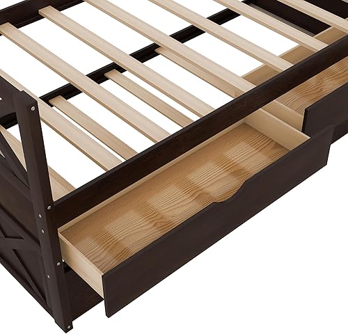 Miniatura 6 de Sofá cama individual con nido y 2 cajones