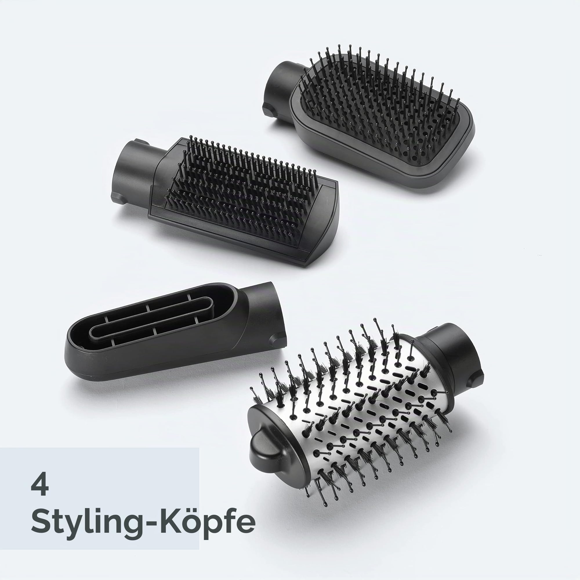 BaByliss Hydro-Fusion 4-in-1 Haartrocknerbürste, 1000 W, Air Styler, Trocken, Glatt, Volumen, Glätten in einem Schritt