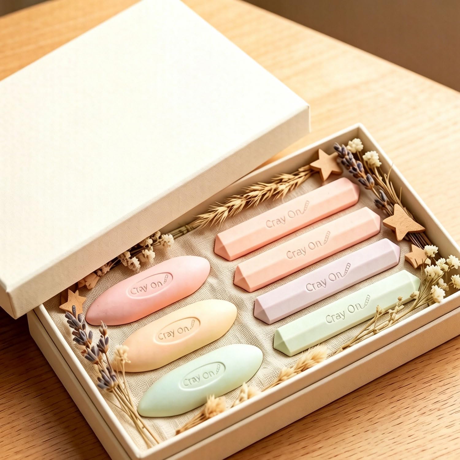 8 Cavity Crayons Silicone Candy Molds