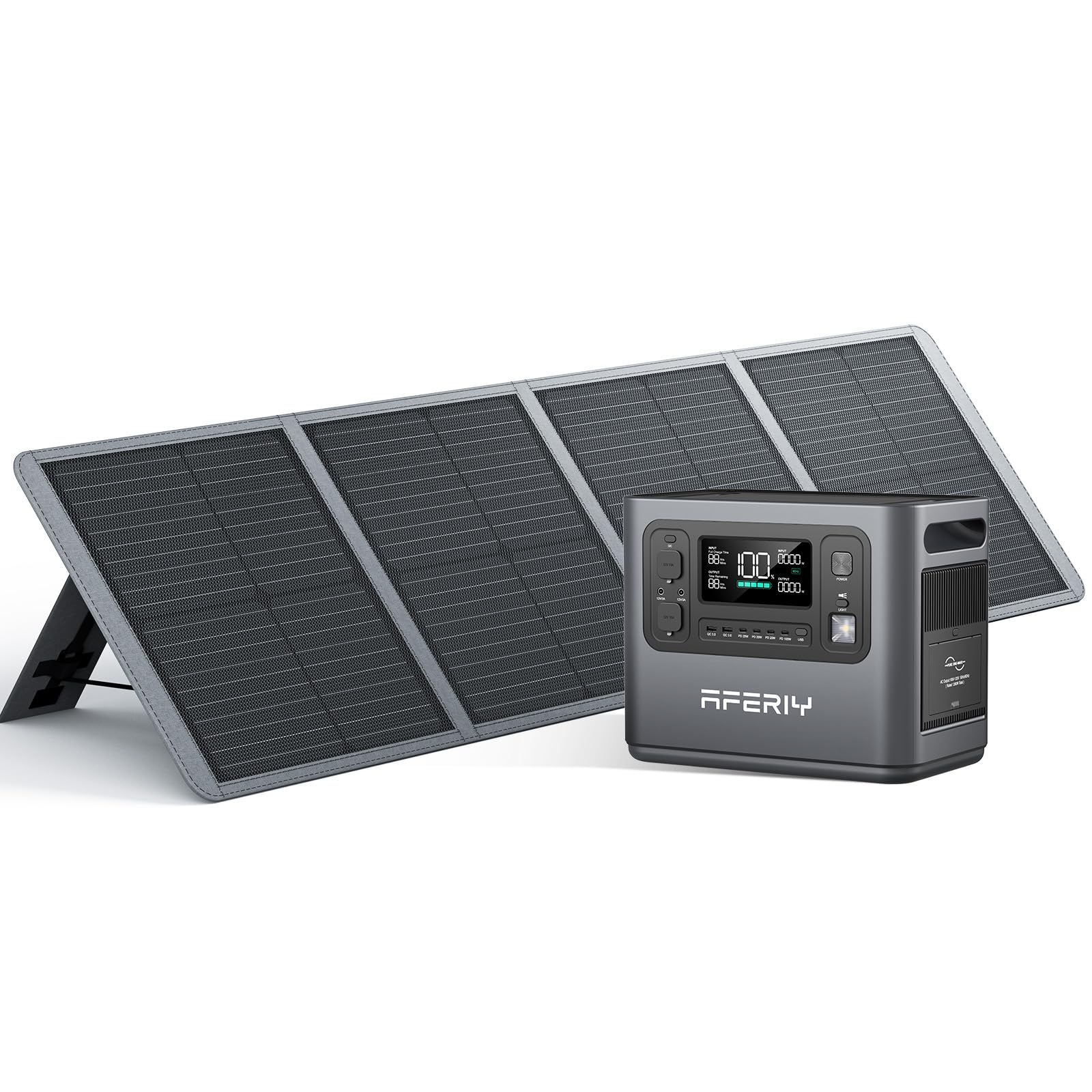 【2025年最新モデル】AFERIY P110 1008Wh 1200W出力 AFERIY ポータブル電源1200W 出力, 大容量 1248Wh 家庭・アウトドア