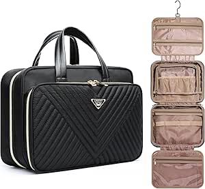 Trousse De Toilette De Voyage à Suspendre, Trousse De Maquillage Ginsco