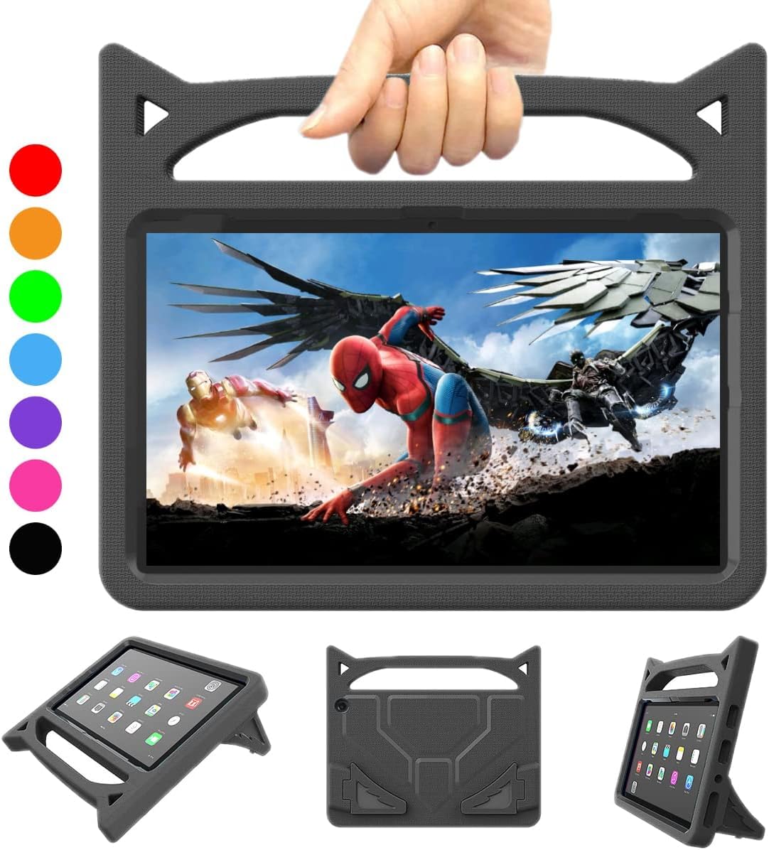 Amazon.co.jp: 最新 Fire HD 10 / 10 plus 用 ケース 2021年/2023年